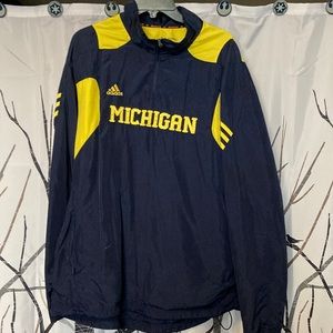 Adidas Scorch UMich Nylon Pullover